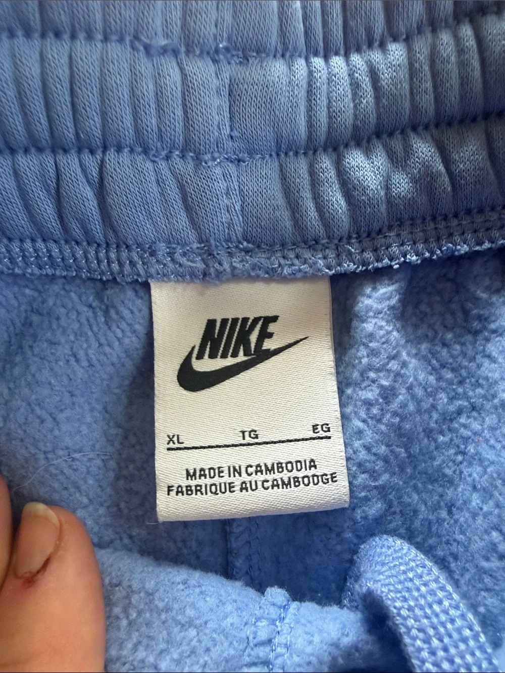 Nike Light Blue Kids Fleece Joggers